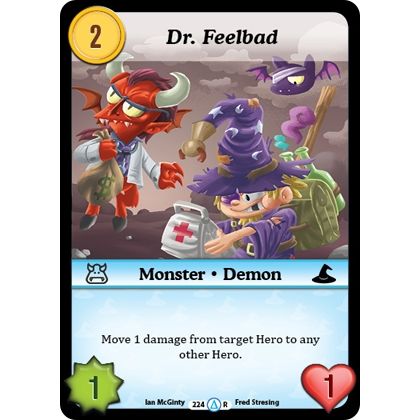 Image for Dr. Feelbad (224) (MUNS1) - Munchkin CCG