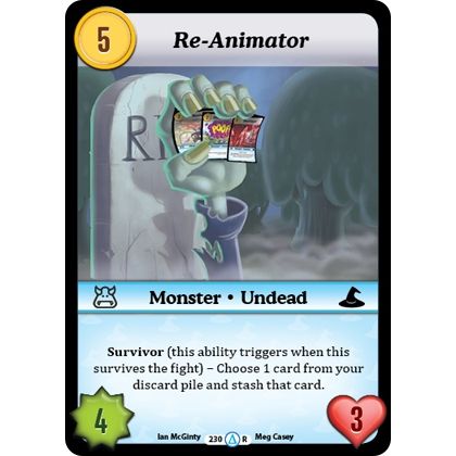 Image for Re-Animator (230) (MUNS1) - Munchkin CCG