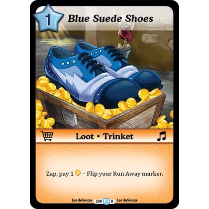 Image for Blue Suede Shoes (239) (MUNS1) - Munchkin CCG