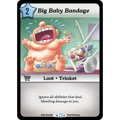 Image for Big Baby Bandage (24) (MUNS1) - Munchkin CCG