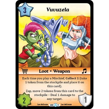 Image for Vuvuzela (244) (MUNS1) - Munchkin CCG