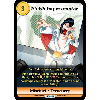 Image for Elvish Impersonator (Alt 1) (247) (MUNS1) - Munchkin CCG