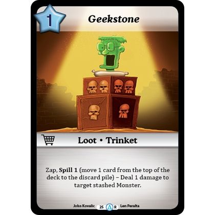 Image for Geekstone (25) (MUNS1) - Munchkin CCG