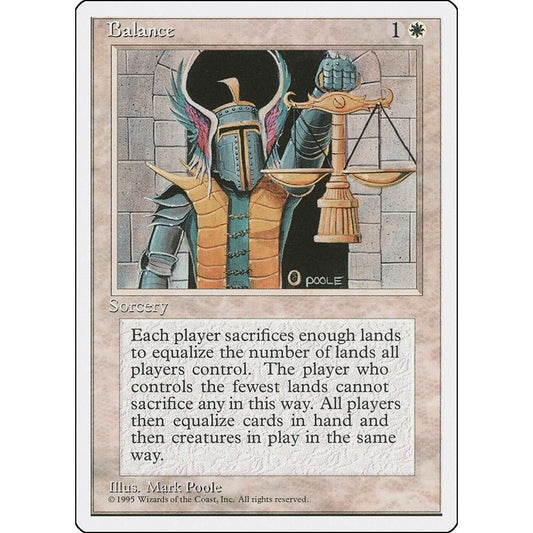 Image for Balance (256) (4ED) - Magic: The Gathering