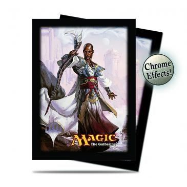 Image for Commander 2014 Standard Deck Protector, Teferi, Temporal Archmage for Magic 120ct (120-Pack) - Card Sleeves