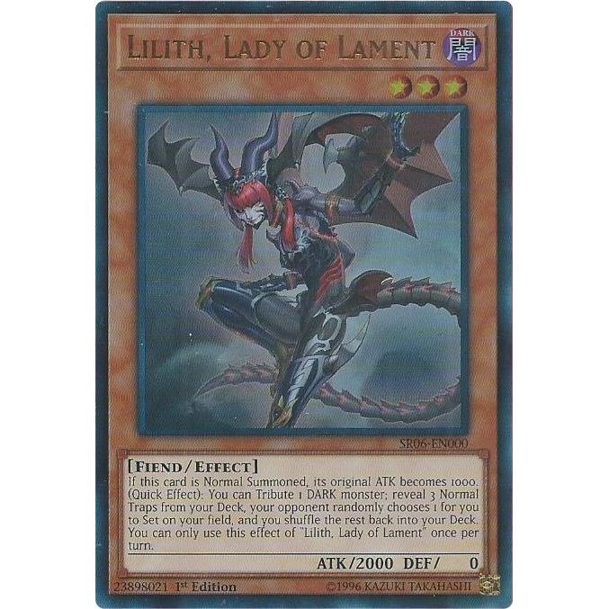 Image for Lilith, Lady of Lament (SR06-EN000) (SR06) - YuGiOh
