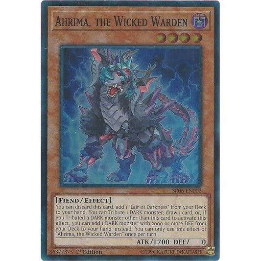 Image for Ahrima, the Wicked Warden (SR06-EN002) (SR06) - YuGiOh