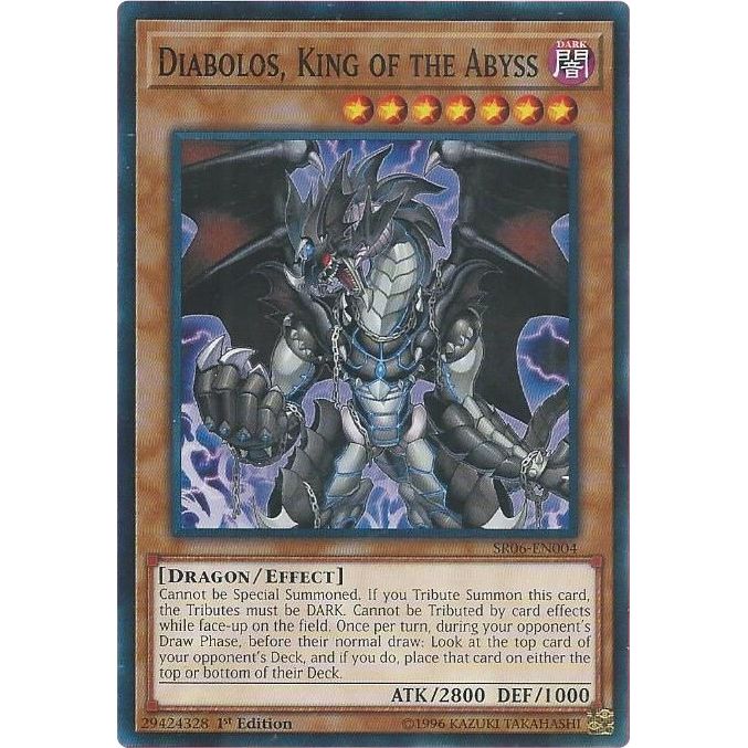 Image for Diabolos, King of the Abyss (SR06-EN004) (SR06) - YuGiOh