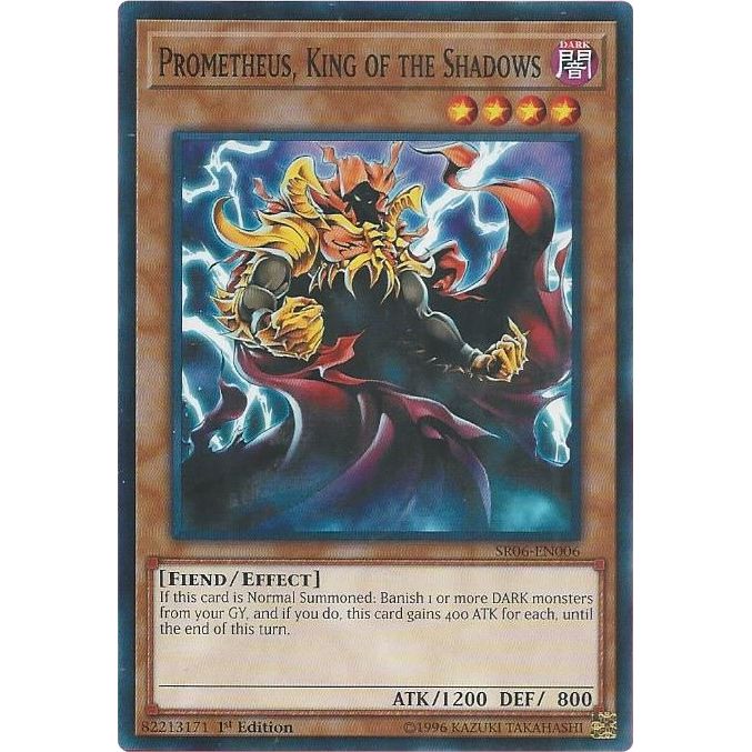 Image for Prometheus, King of the Shadows (SR06-EN006) (SR06) - YuGiOh