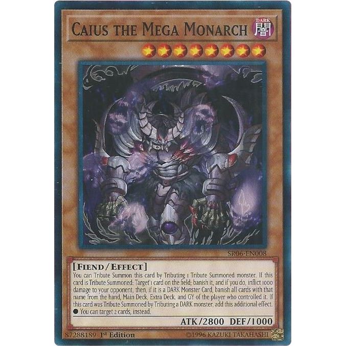 Image for Caius the Mega Monarch (SR06-EN008) (SR06) - YuGiOh