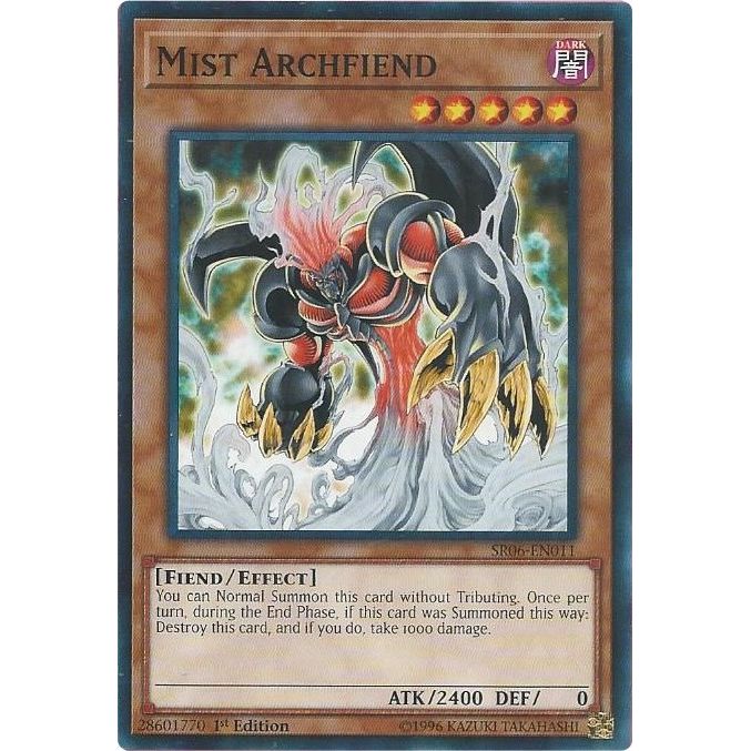 Image for Mist Archfiend (SR06-EN011) (SR06) - YuGiOh