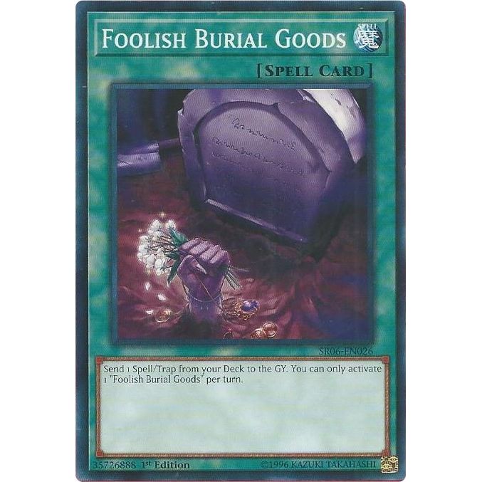 Image for Foolish Burial Goods (SR06-EN026) (SR06) - YuGiOh