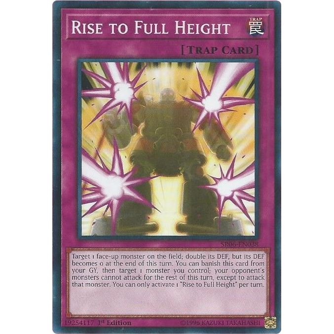 Image for Rise to Full Height (SR06-EN038) (SR06) - YuGiOh