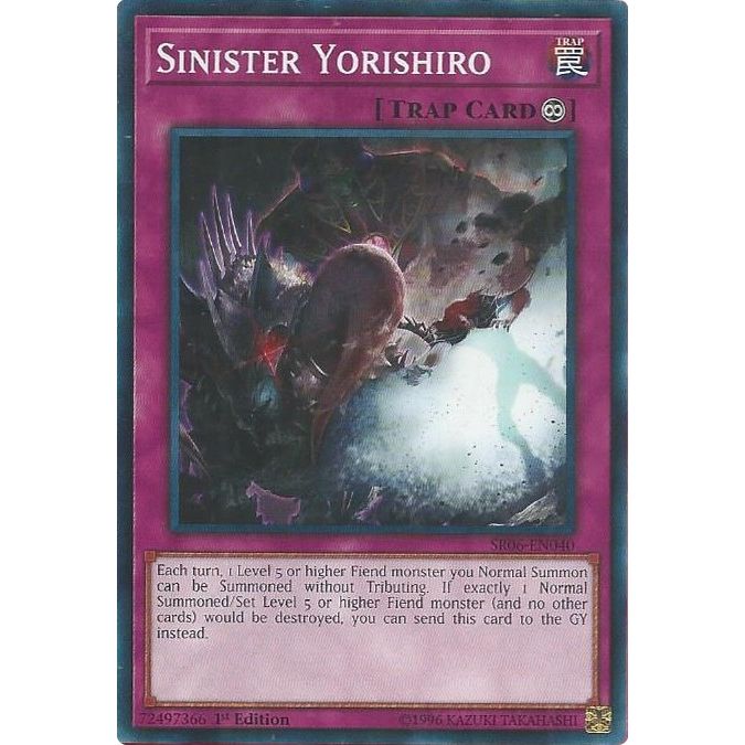 Image for Sinister Yorishiro (SR06-EN040) (SR06) - YuGiOh