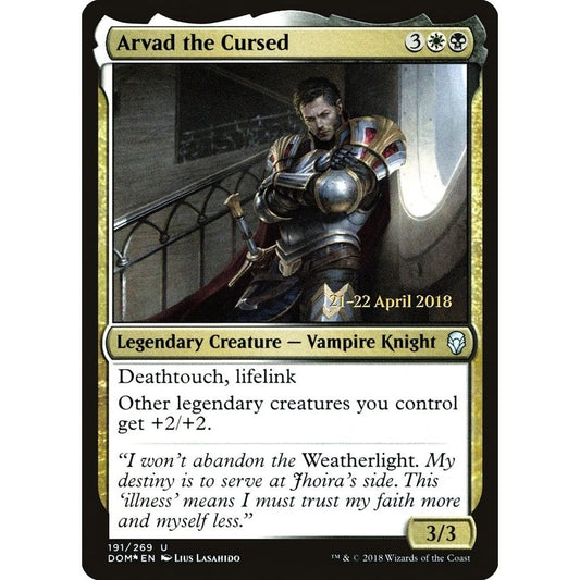 Image for Arvad the Cursed (191) (PRE) - Magic: The Gathering