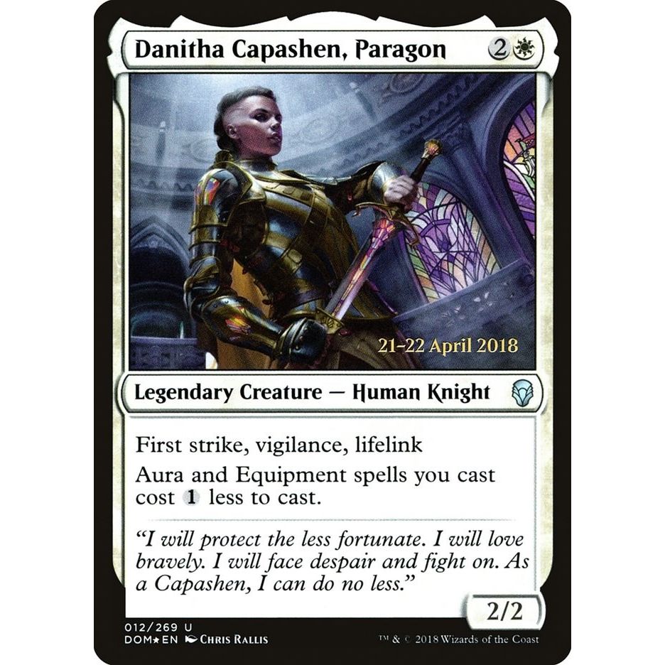 Image for Danitha Capashen, Paragon (12) (PRE) - Magic: The Gathering