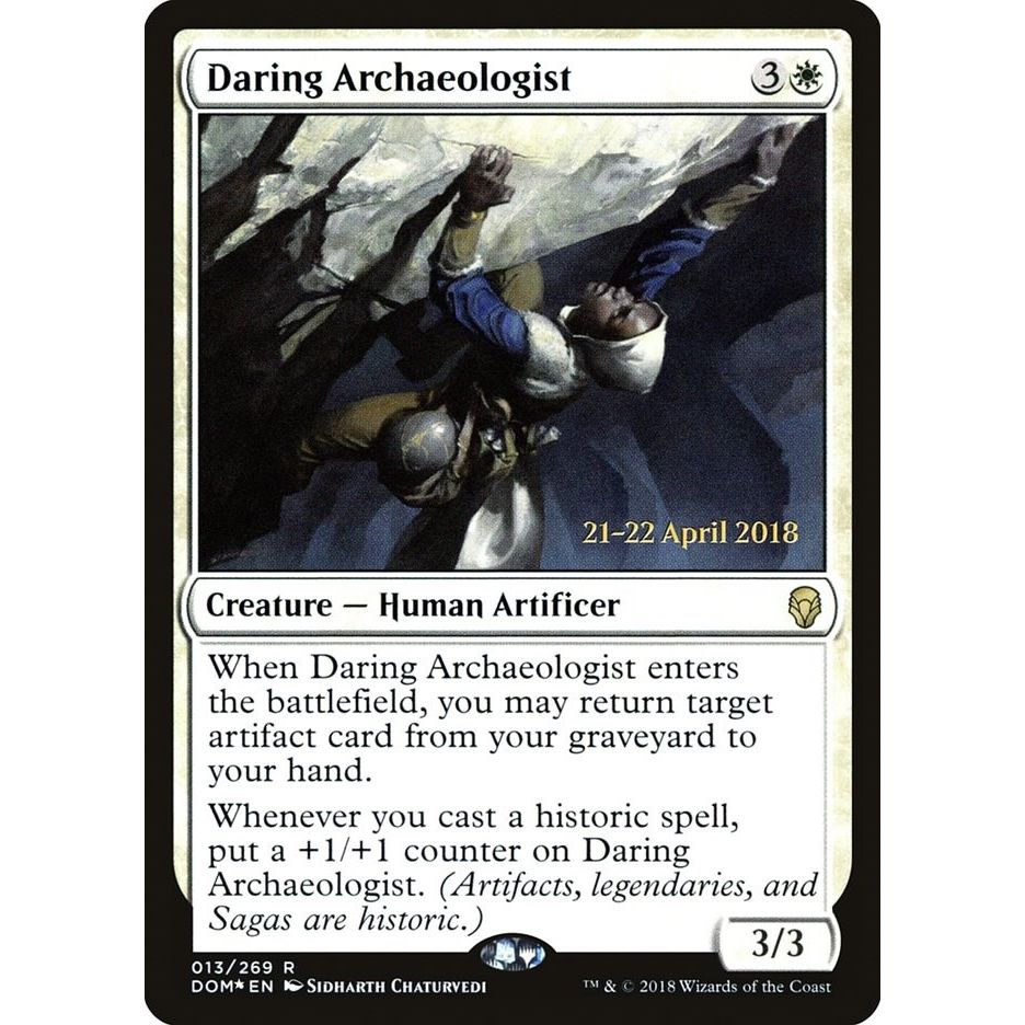 Image for Daring Archaeologist (13) (PRE) - Magic: The Gathering