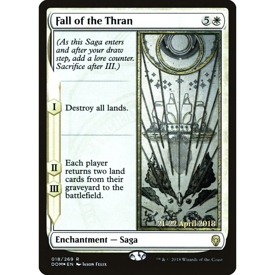 Image for Fall of the Thran (18) (PRE) - Magic: The Gathering