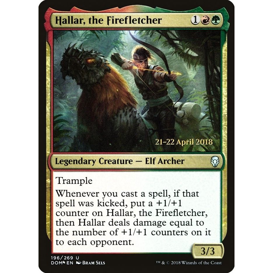 Image for Hallar, the Firefletcher (196) (PRE) - Magic: The Gathering