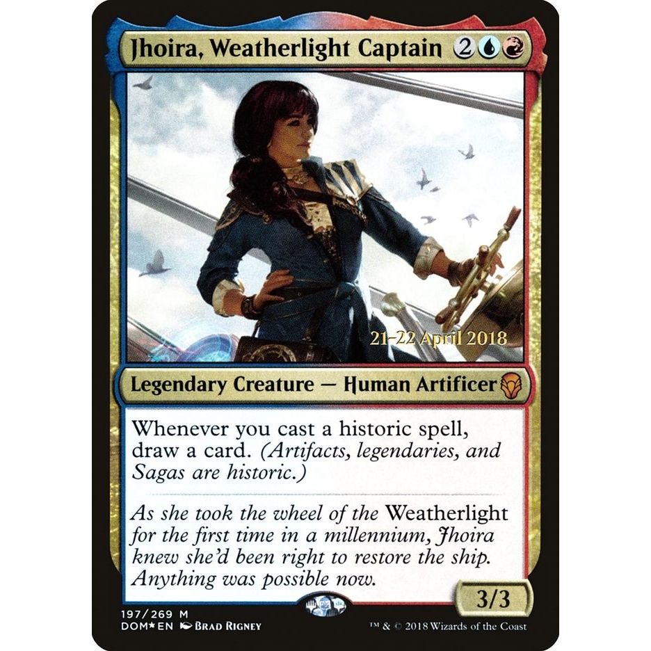 Image for Jhoira, Weatherlight Captain (197) (PRE) - Magic: The Gathering