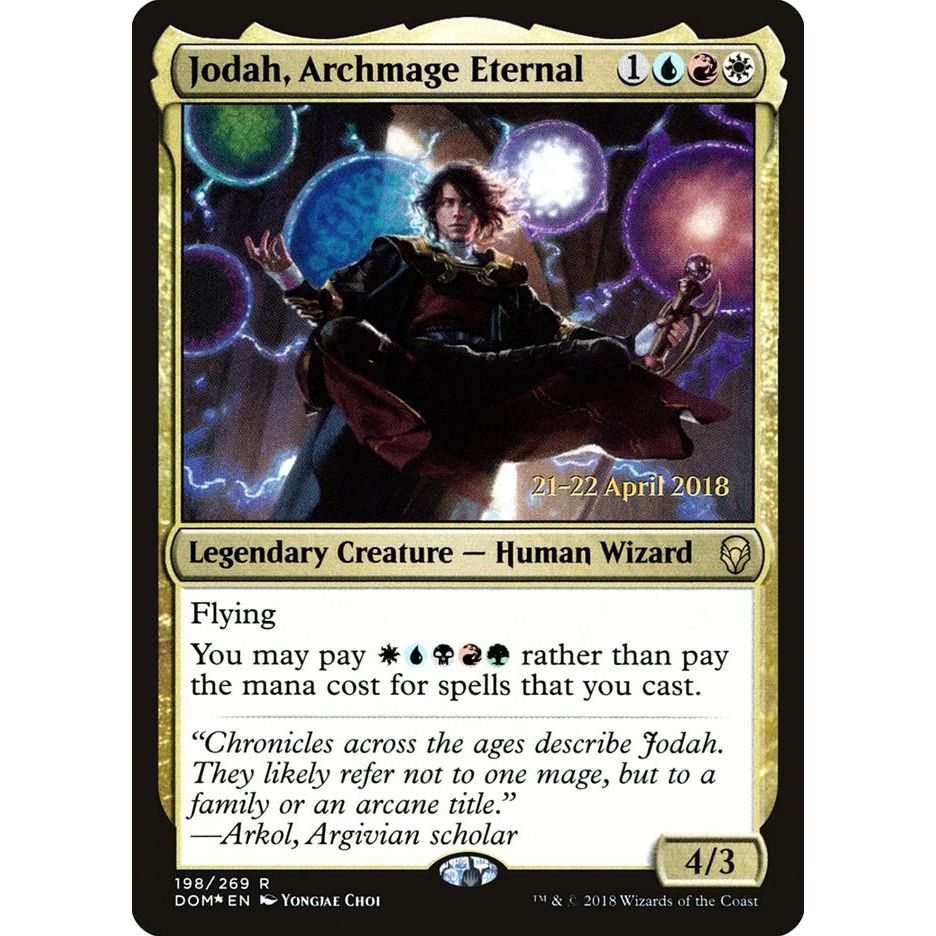 Image for Jodah, Archmage Eternal (198) (PRE) - Magic: The Gathering