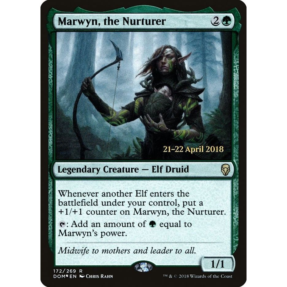 Image for Marwyn, the Nurturer (172) (PRE) - Magic: The Gathering