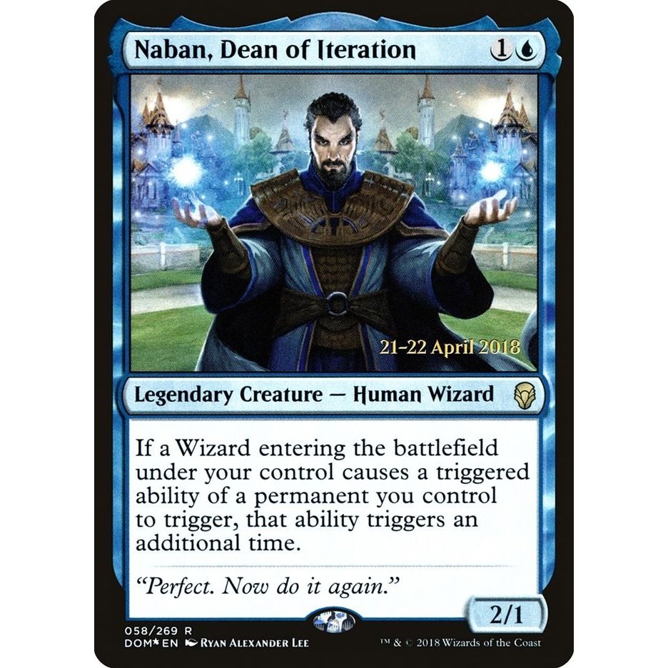 Image for Naban, Dean of Iteration (58) (PRE) - Magic: The Gathering
