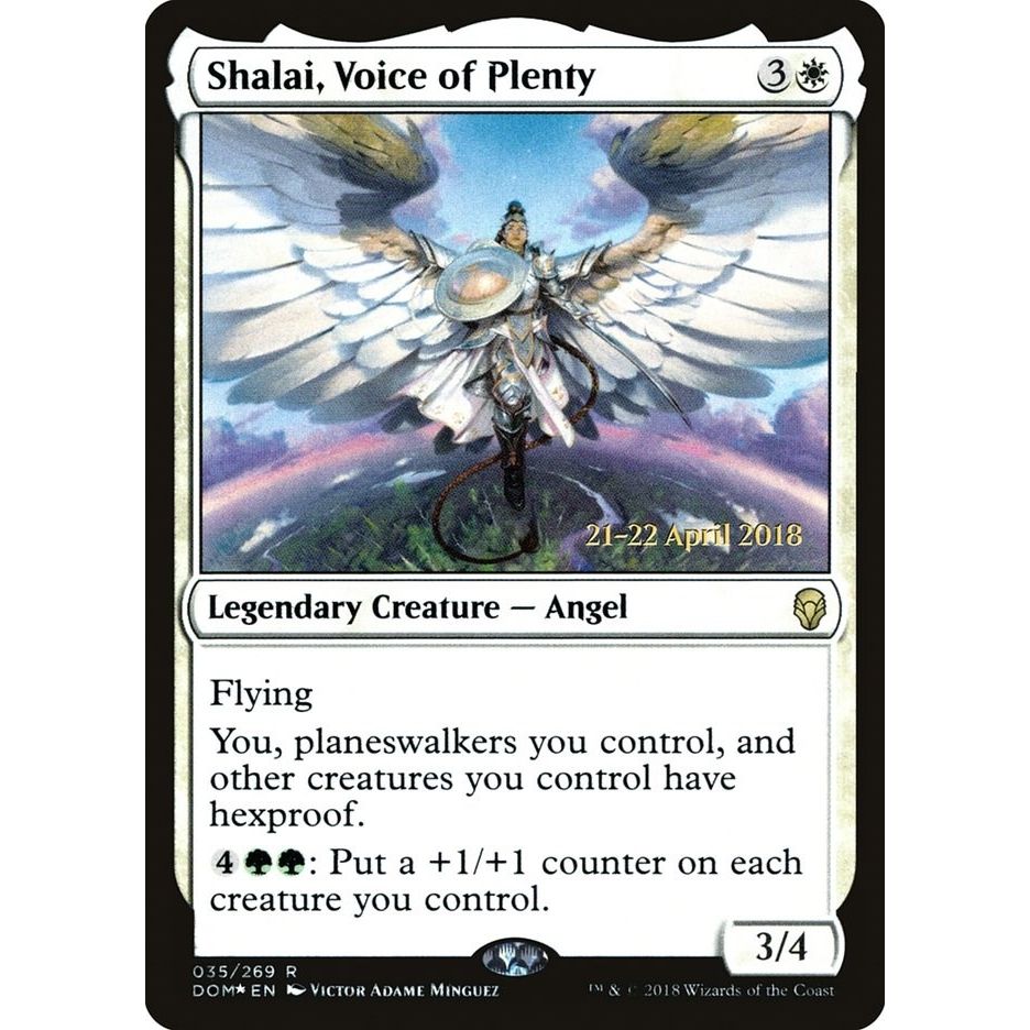 Image for Shalai, Voice of Plenty (35) (PRE) - Magic: The Gathering