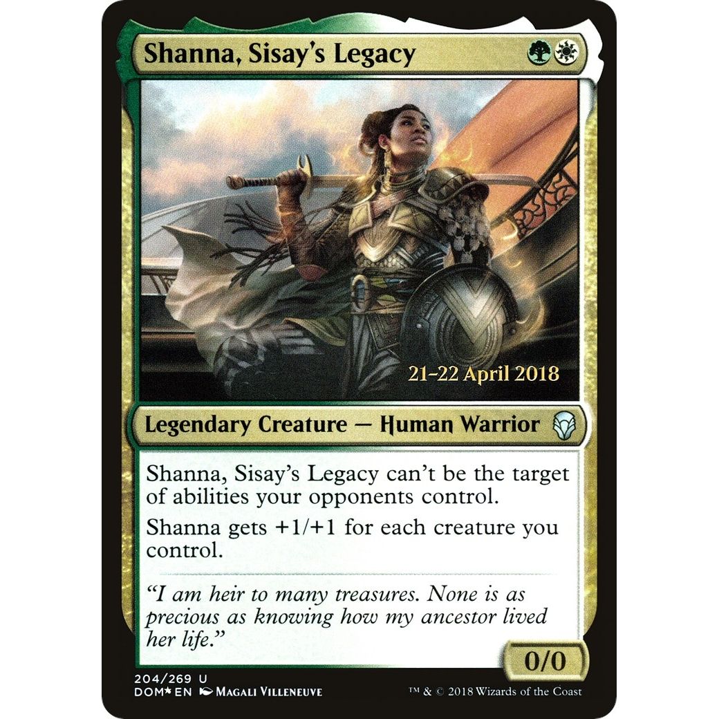 Image for Shanna, Sisay's Legacy (204) (PRE) - Magic: The Gathering