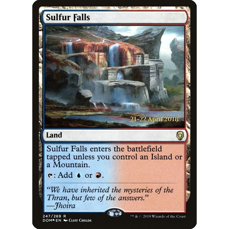 Image for Sulfur Falls (247) (PRE) - Magic: The Gathering