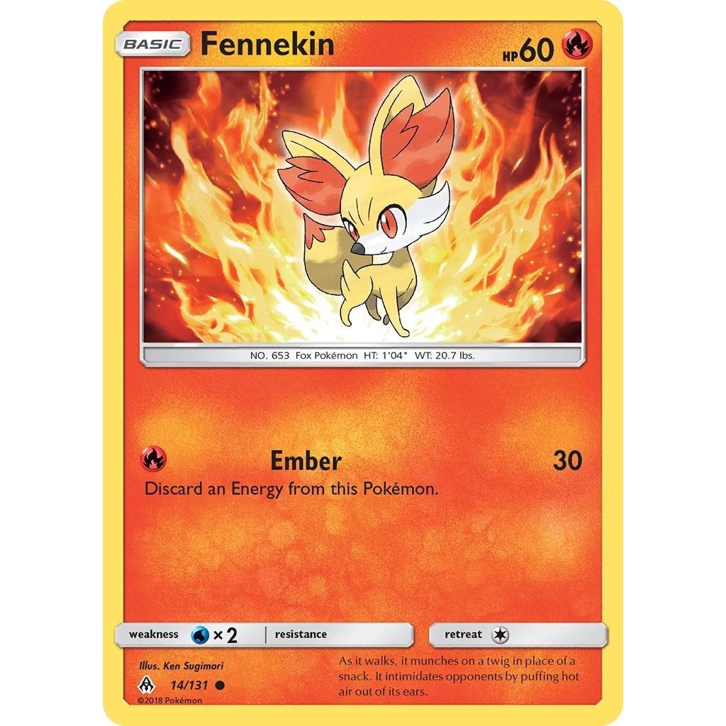 Image for Fennekin (14) (14/131) (SM06) - Pokemon