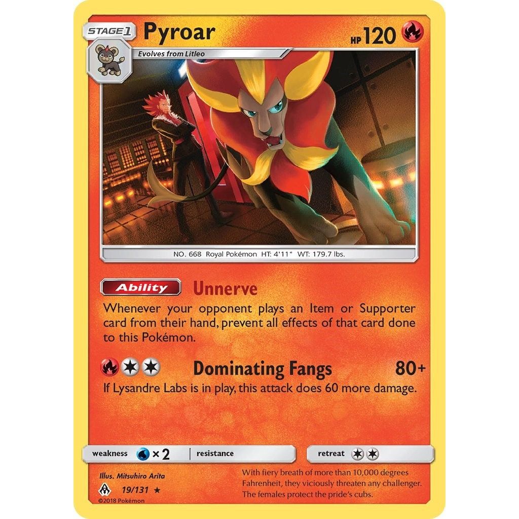 Image for Pyroar (19/131) (SM06) - Pokemon