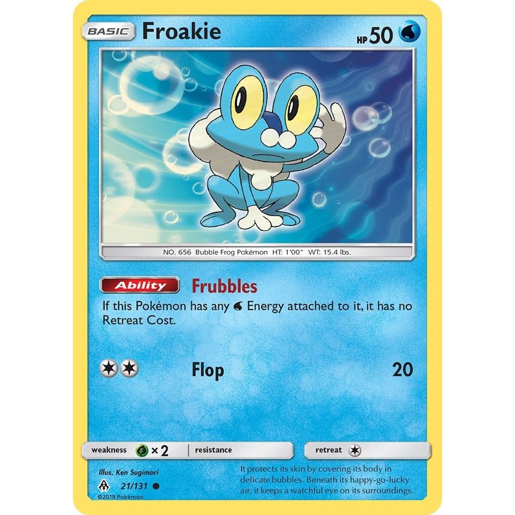 Image for Froakie (21) (21/131) (SM06) - Pokemon