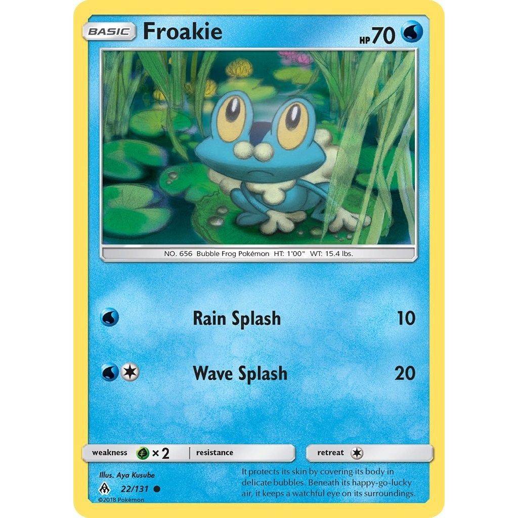 Image for Froakie (22) (22/131) (SM06) - Pokemon