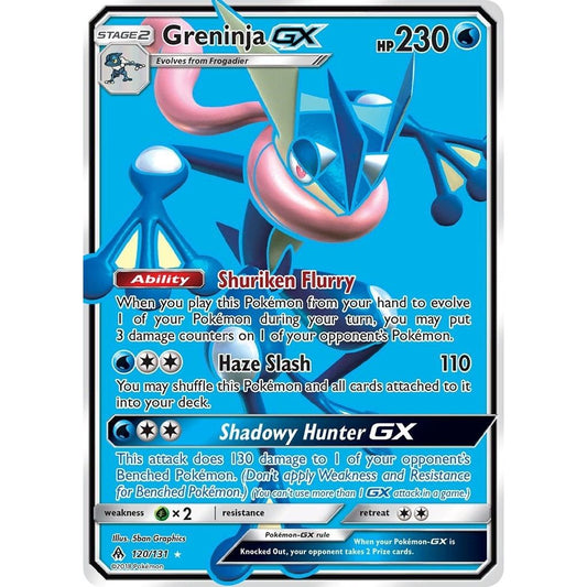 Image for Greninja GX (Full Art) (120/131) (SM06) - Pokemon