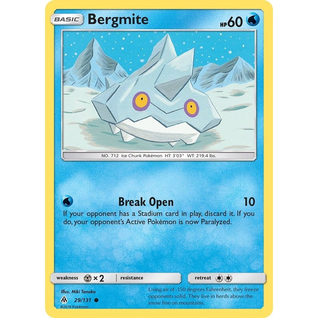 Image for Bergmite (29/131) (SM06) - Pokemon