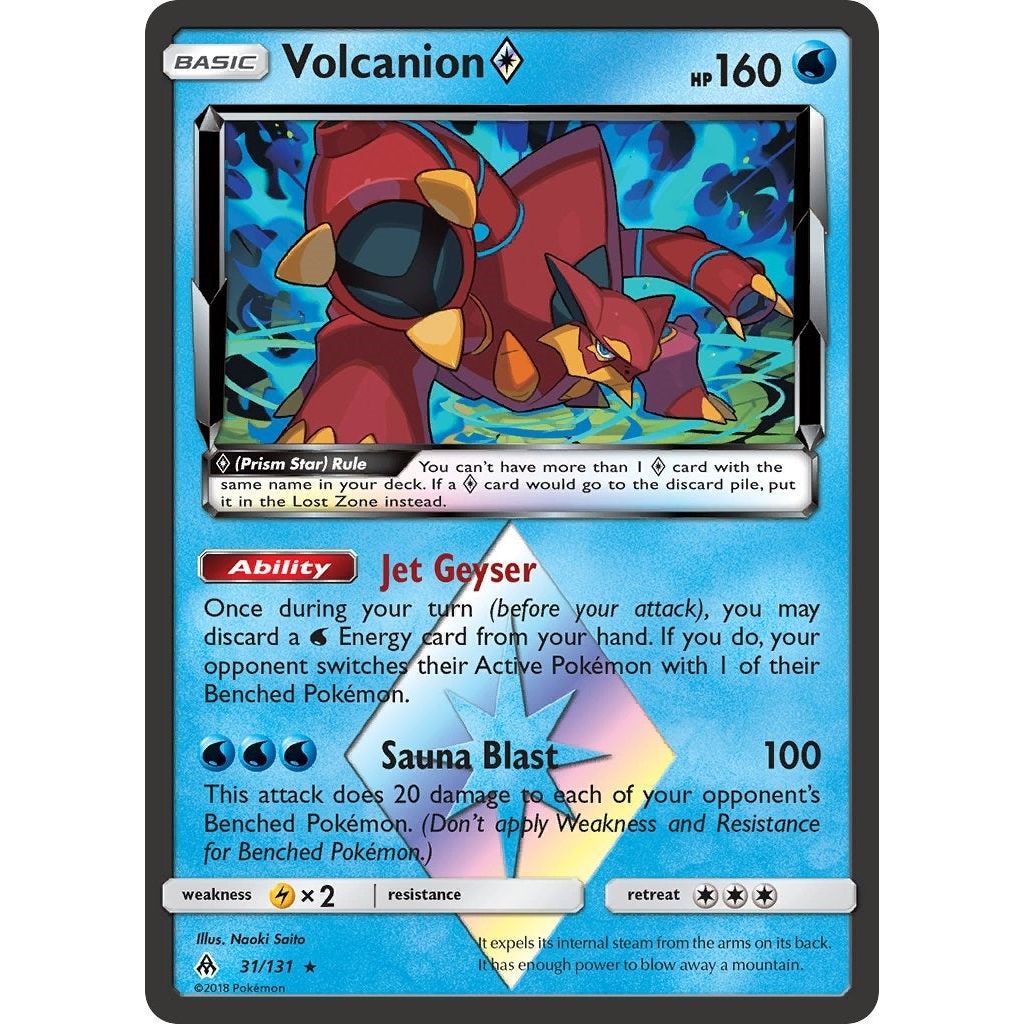 Image for Volcanion Prism Star (31/131) (SM06) - Pokemon