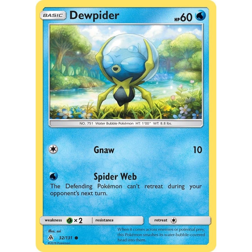 Image for Dewpider (32/131) (SM06) - Pokemon