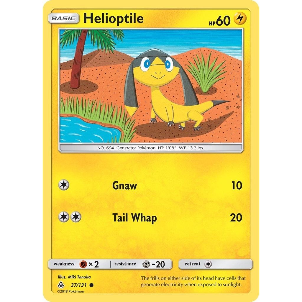 Image for Helioptile (37/131) (SM06) - Pokemon