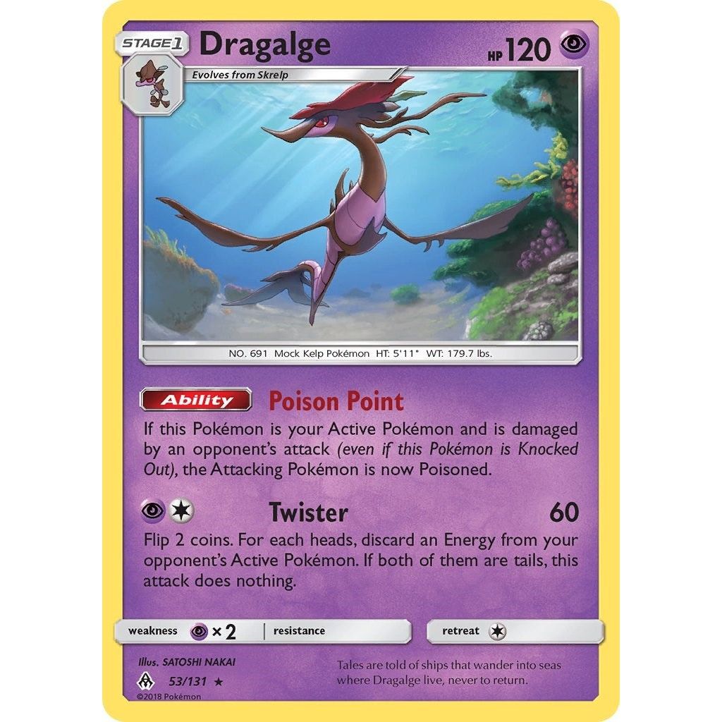 Image for Dragalge (53/131) (SM06) - Pokemon