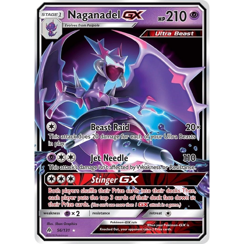 Image for Naganadel GX (56/131) (SM06) - Pokemon