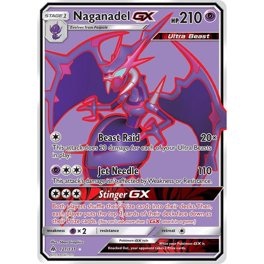 Image for Naganadel GX (Full Art) (121/131) (SM06) - Pokemon