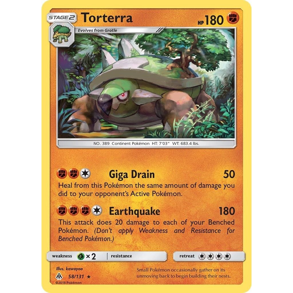 Image for Torterra (58/131) (SM06) - Pokemon