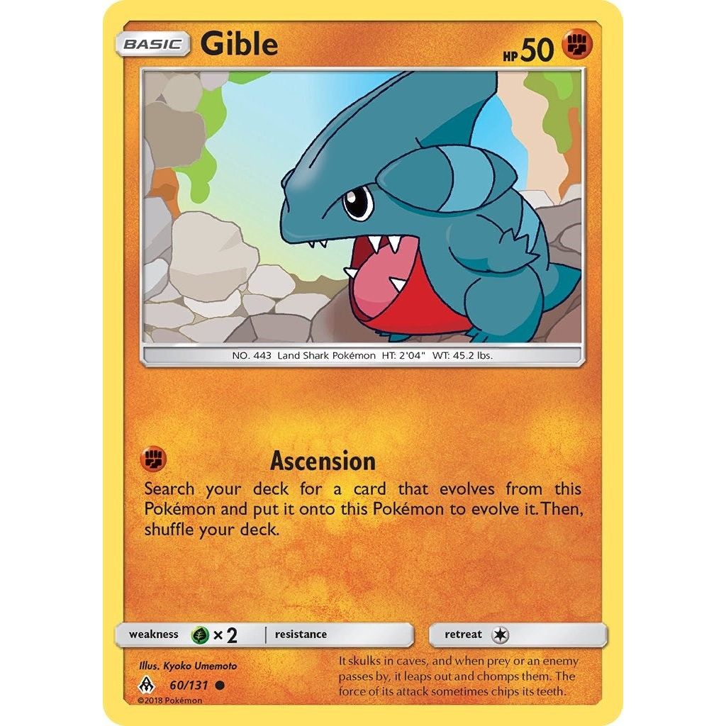 Image for Gible (60/131) (SM06) - Pokemon