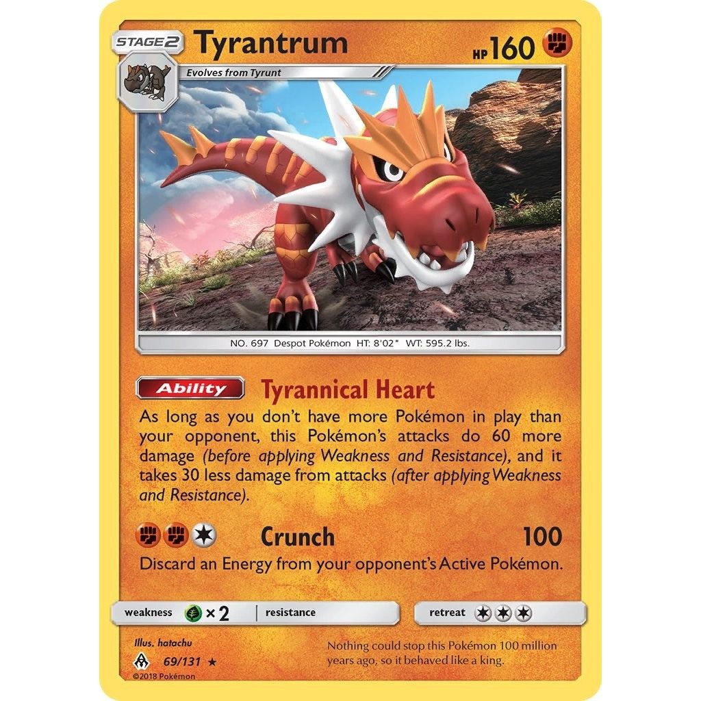 Image for Tyrantrum (69/131) (SM06) - Pokemon