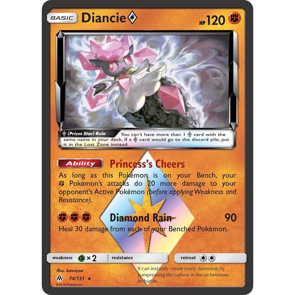 Image for Diancie Prism Star (74/131) (SM06) - Pokemon