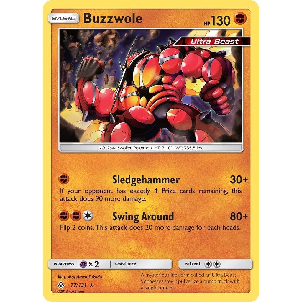 Image for Buzzwole (77/131) (SM06) - Pokemon