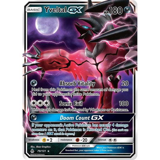 Image for Yveltal GX (79/131) (SM06) - Pokemon