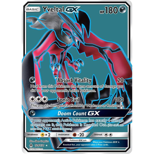 Image for Yveltal GX (Full Art) (124/131) (SM06) - Pokemon