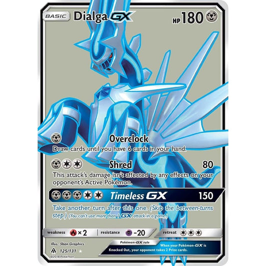 Image for Dialga GX (Full Art) (125/131) (SM06) - Pokemon